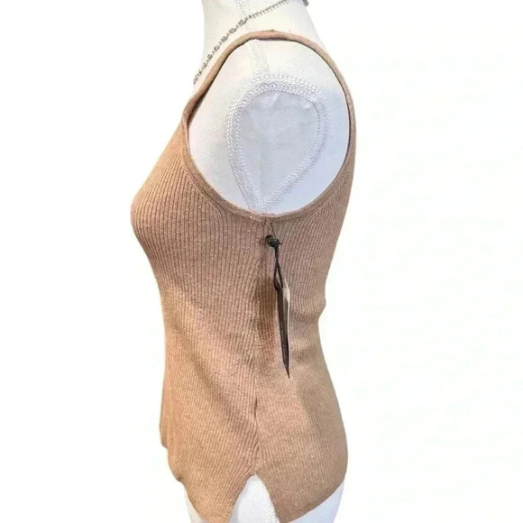 Black Tape | Light Brown Sweater Tank (XS) - Picture 3 of 10